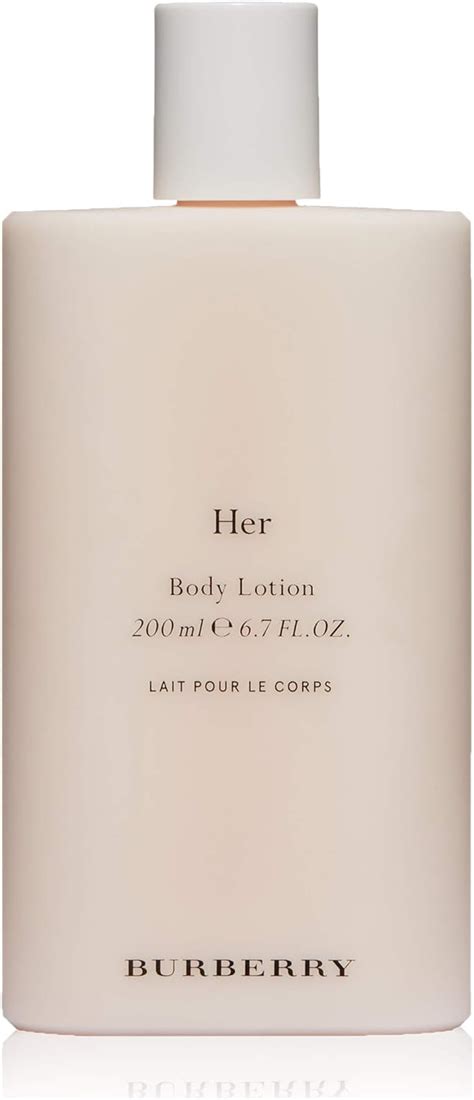 her burberry lotion|More.